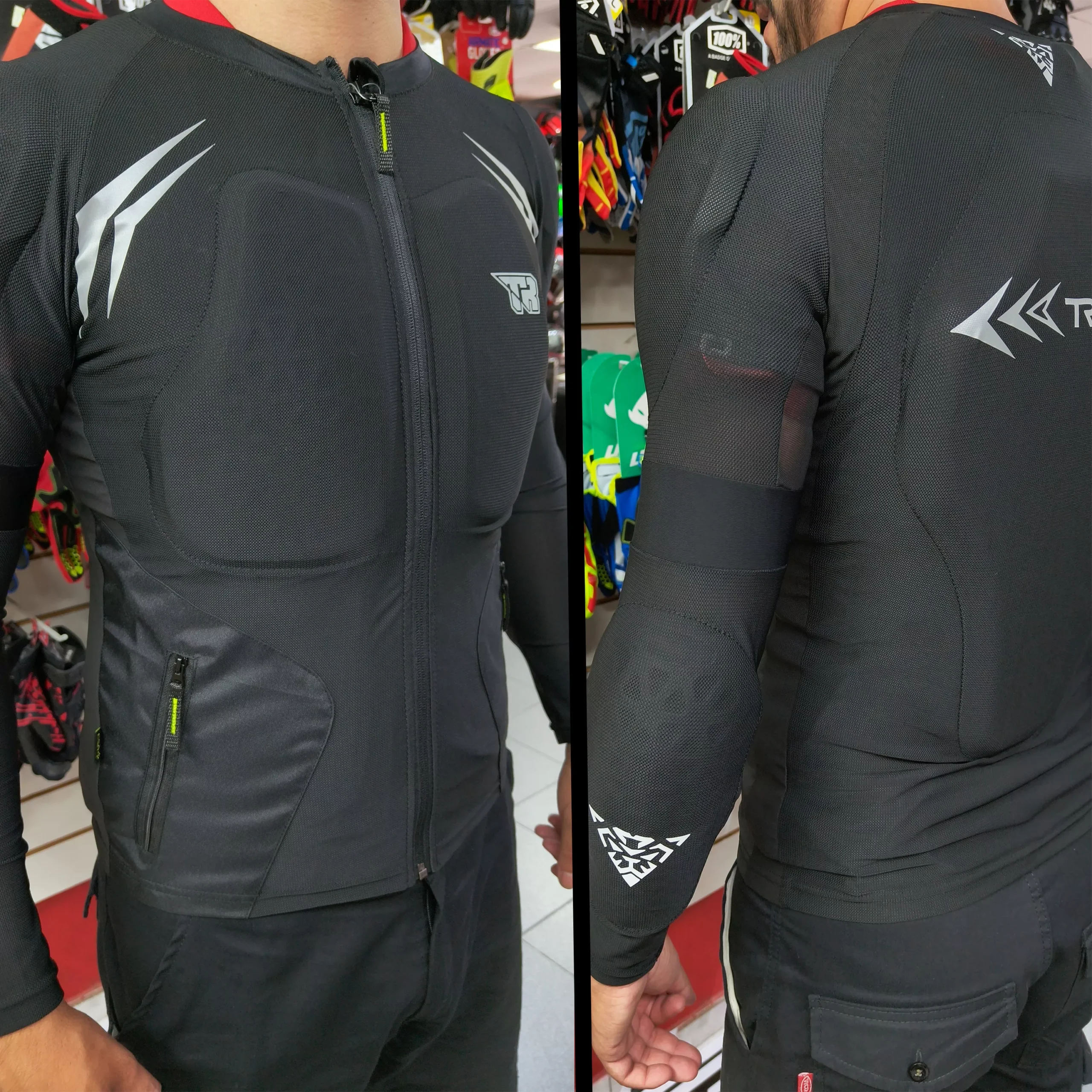 Pechera/Campera con protecciones Motocross - TR - Imagen 3