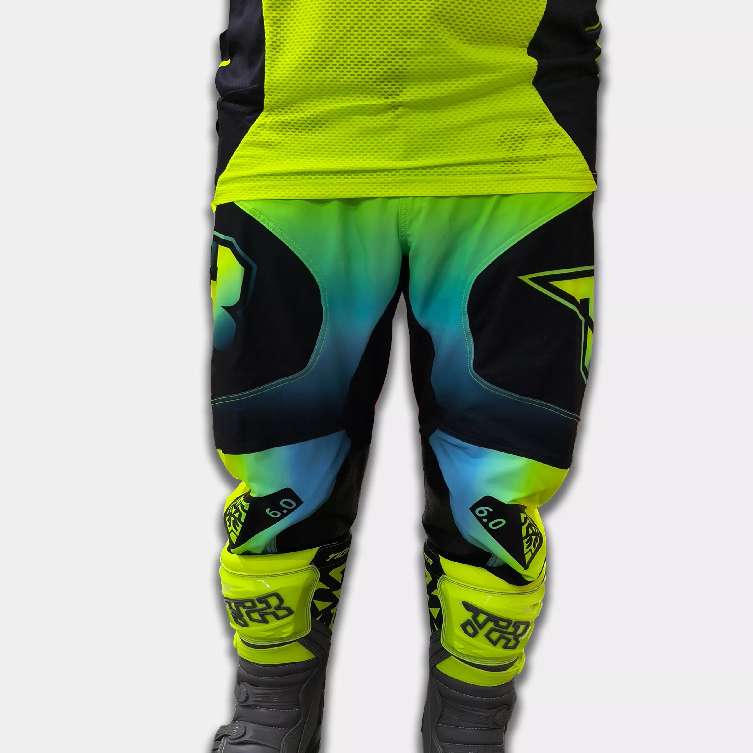 Conjunto Motocross Tiger Racing - Fluor - Imagen 5