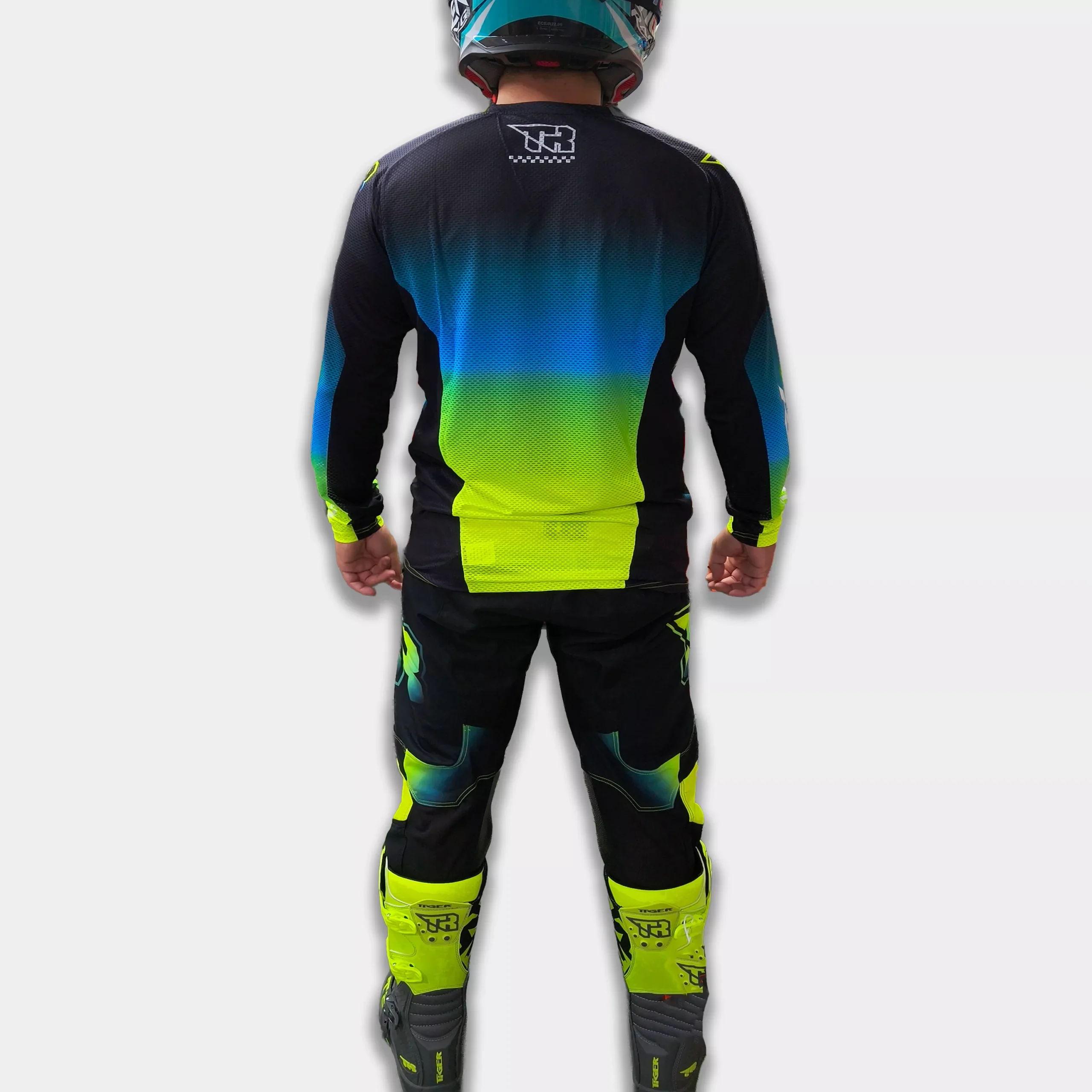 Conjunto Motocross Tiger Racing - Fluor - Imagen 7