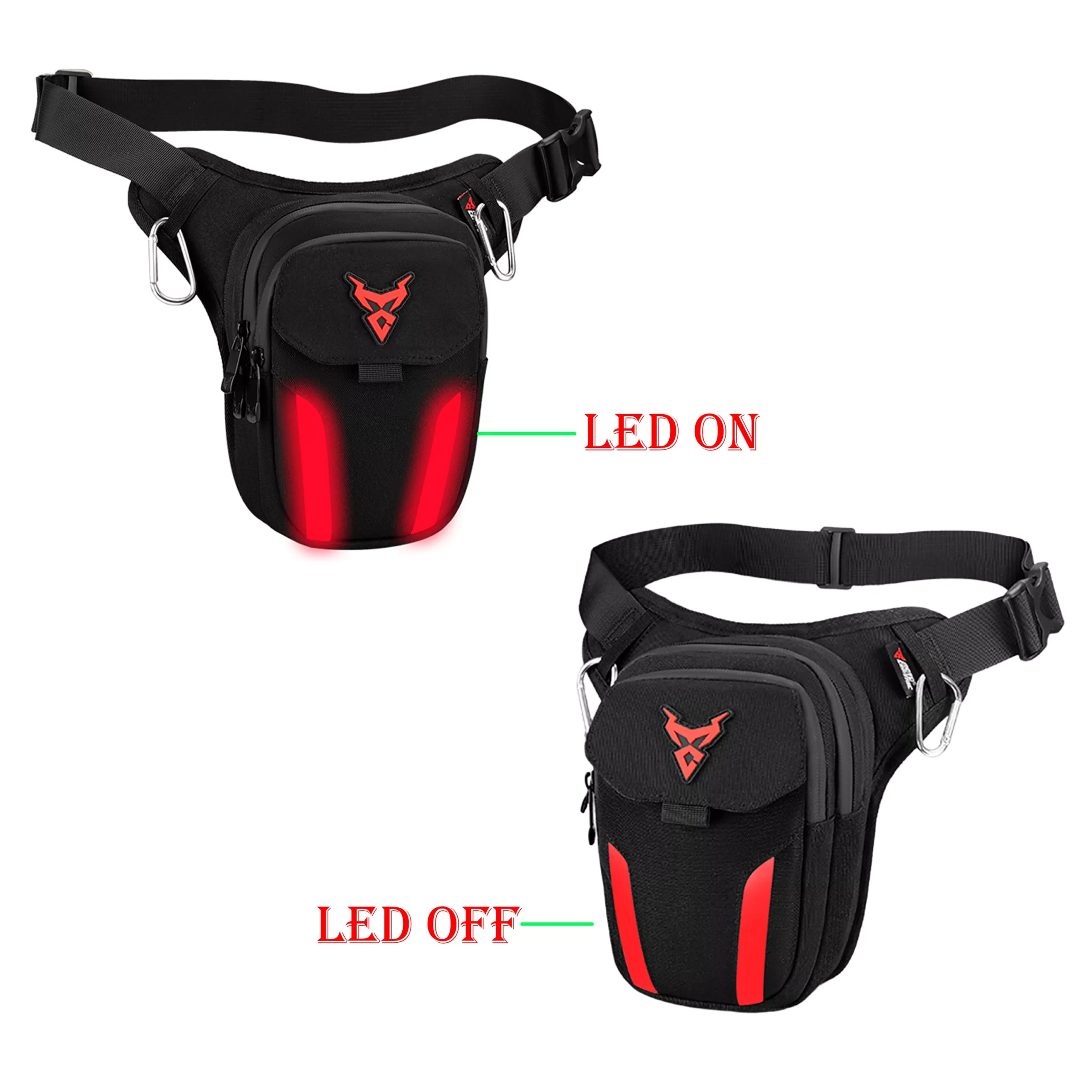 Bolso Muslero/Bandolera Con Led a Pila Doble AA - Imagen 7
