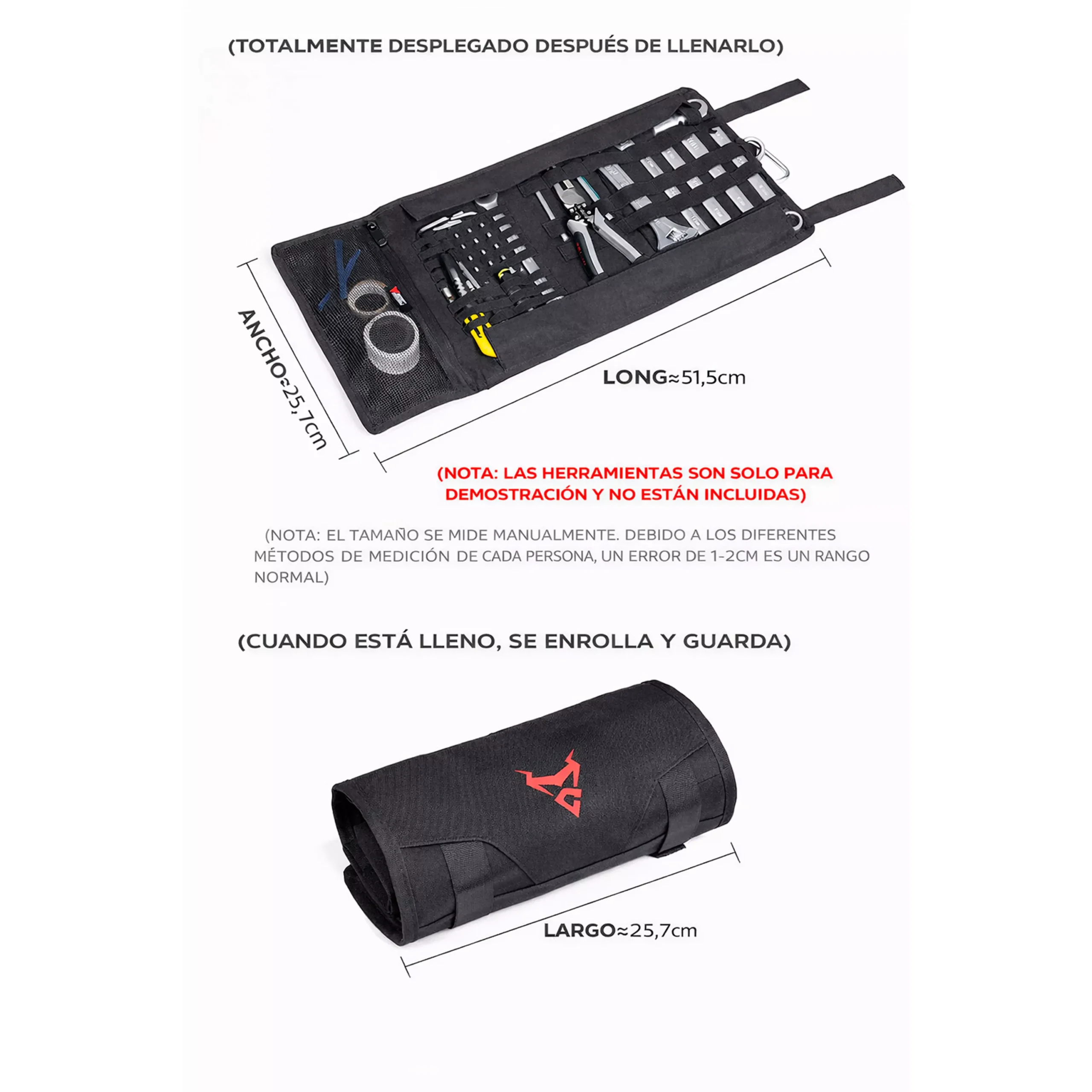 Bolso Porta Herramientas Motocentric - Imagen 2