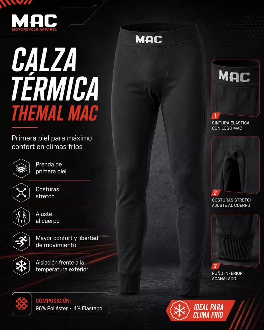 Pantalon Termico Mac Themal - Imagen 2