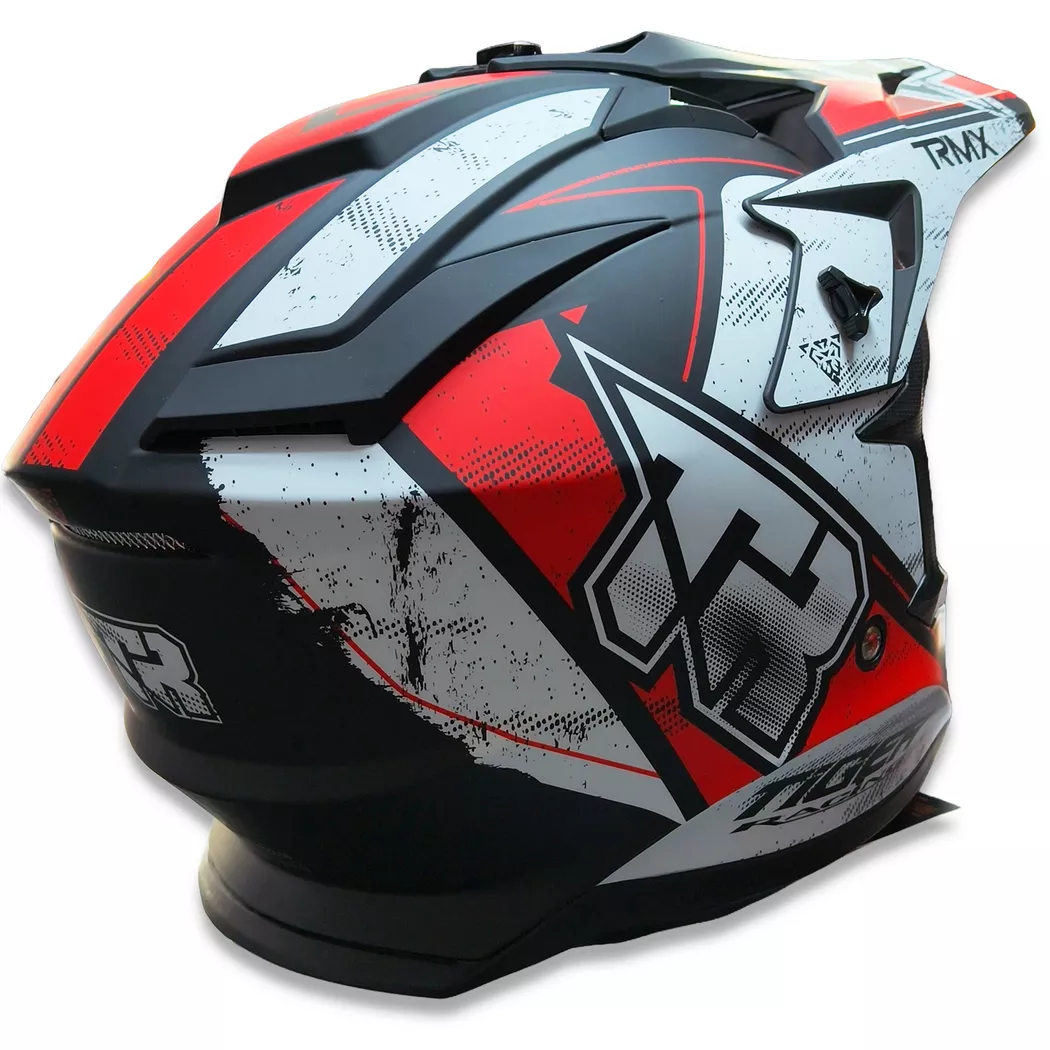Casco Enduro TR - Hontug + Antiparra - Imagen 4