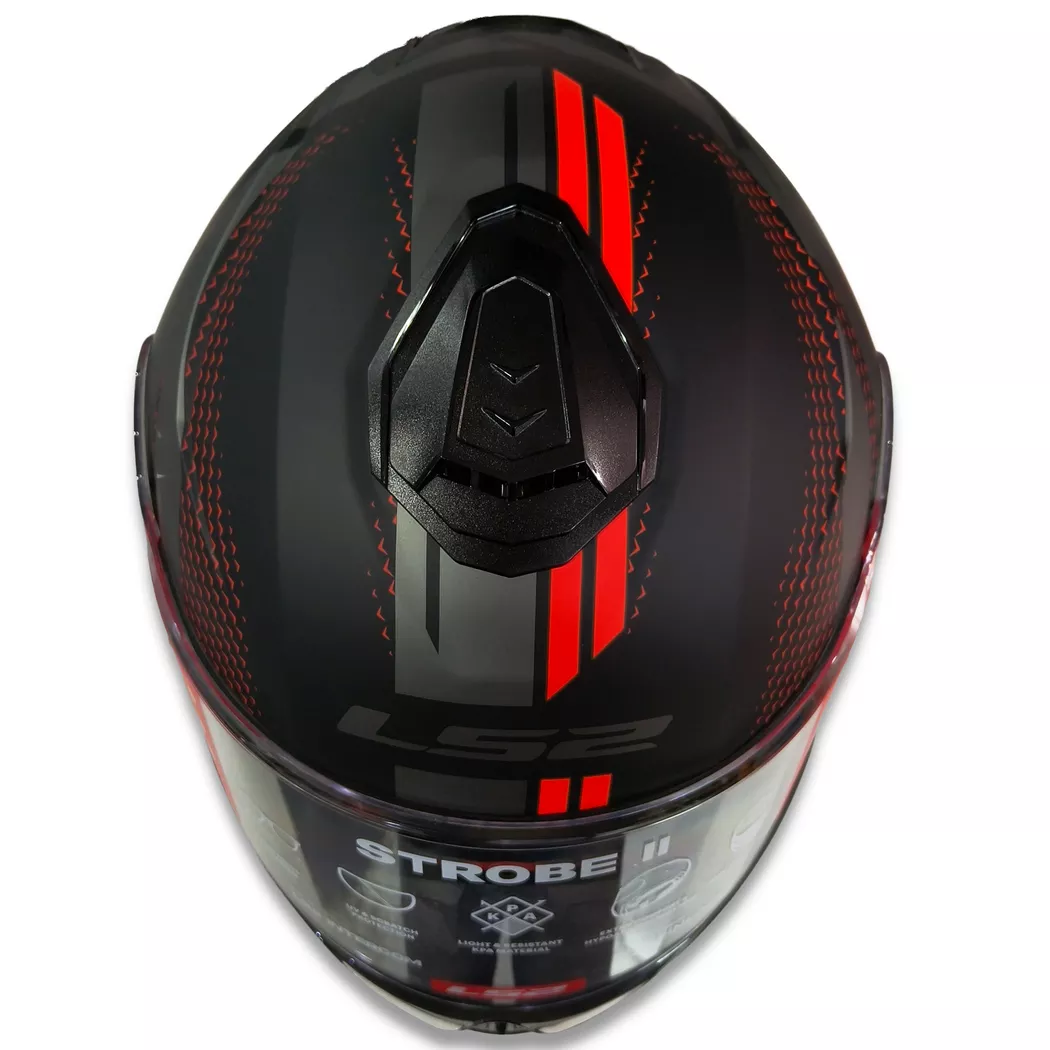 Casco Ls2 908 STROBE ll CODE - Gris - Imagen 5