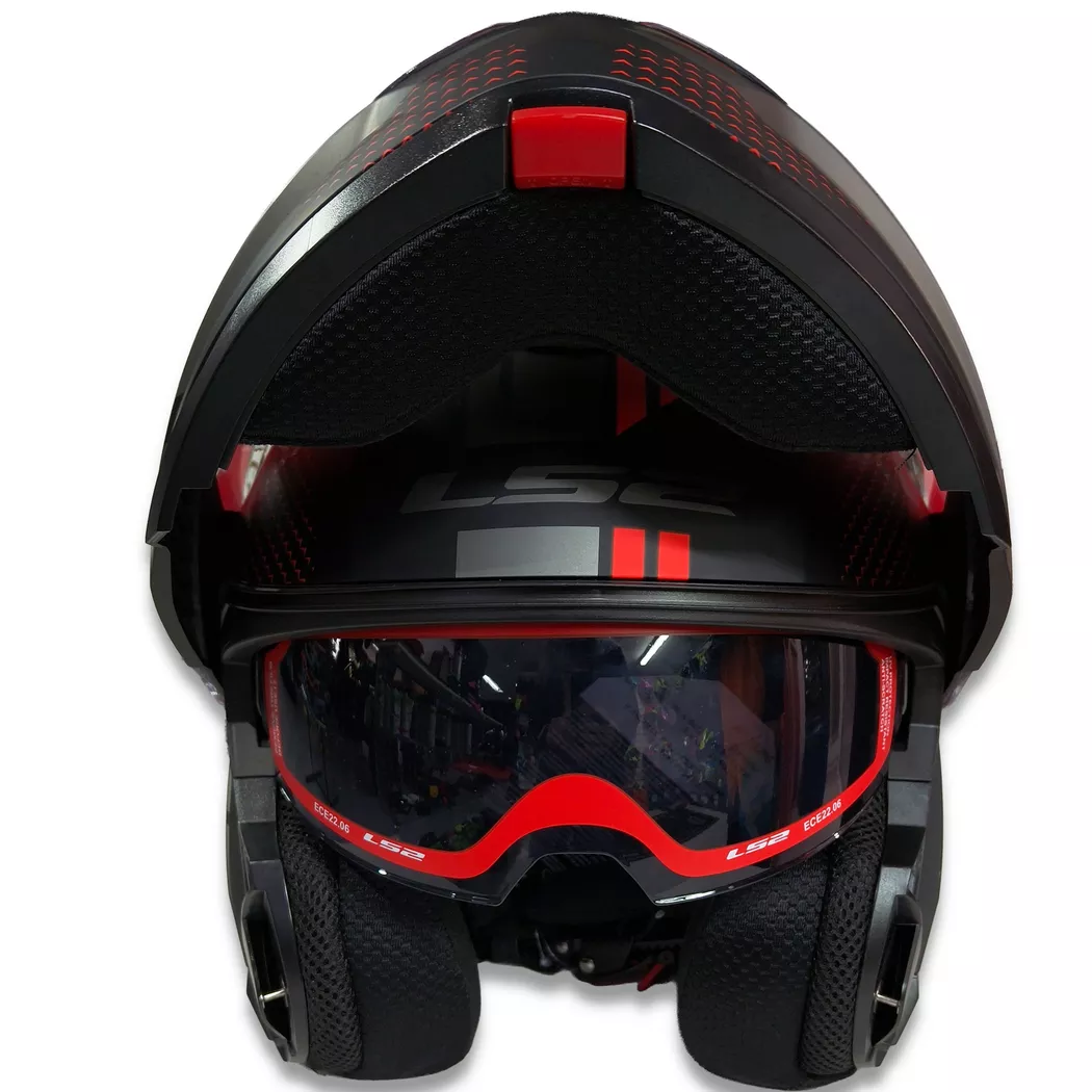 Casco Ls2 908 STROBE ll CODE - Gris - Imagen 3