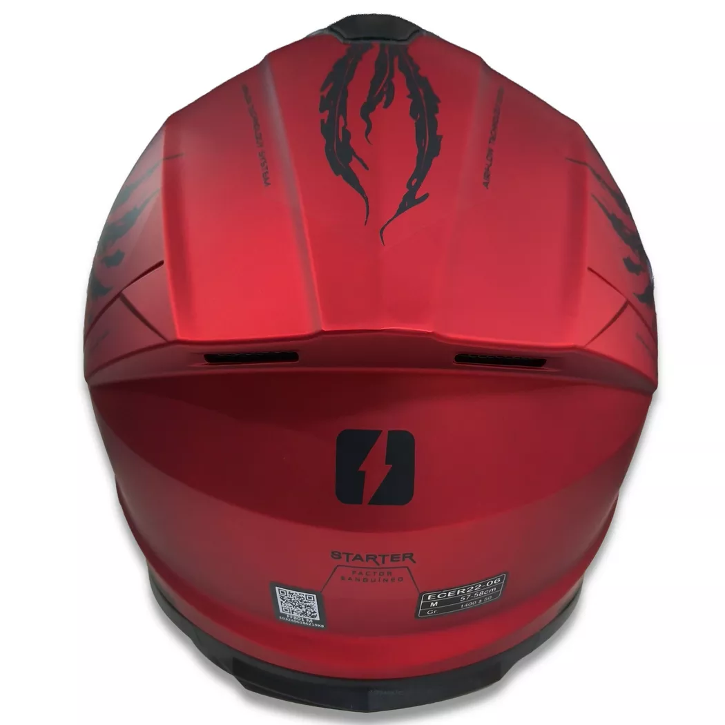 Casco MAC Starter - Fenix Rojo - Imagen 2