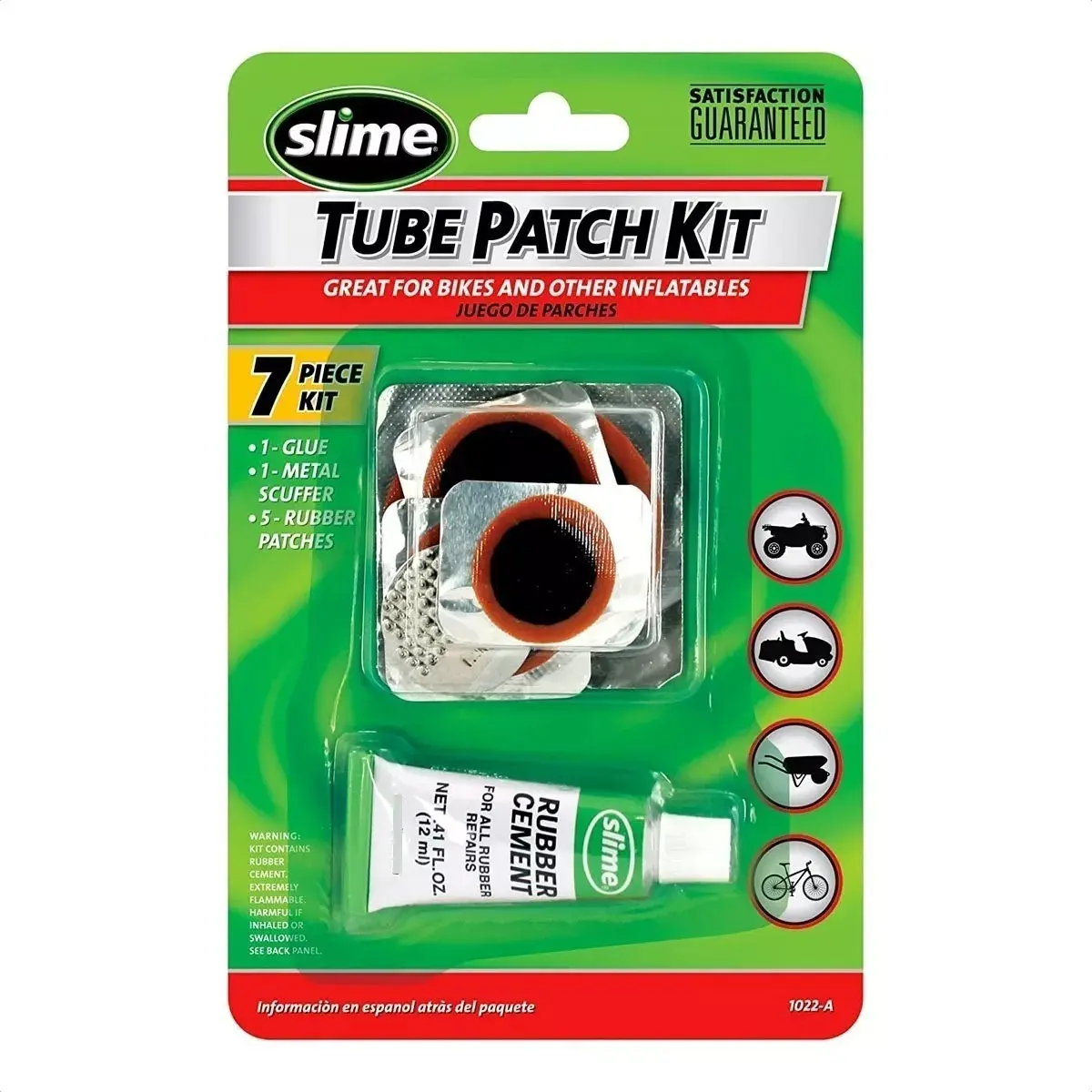 Kit De Cemento Y Parches Slime 7 Piezas
