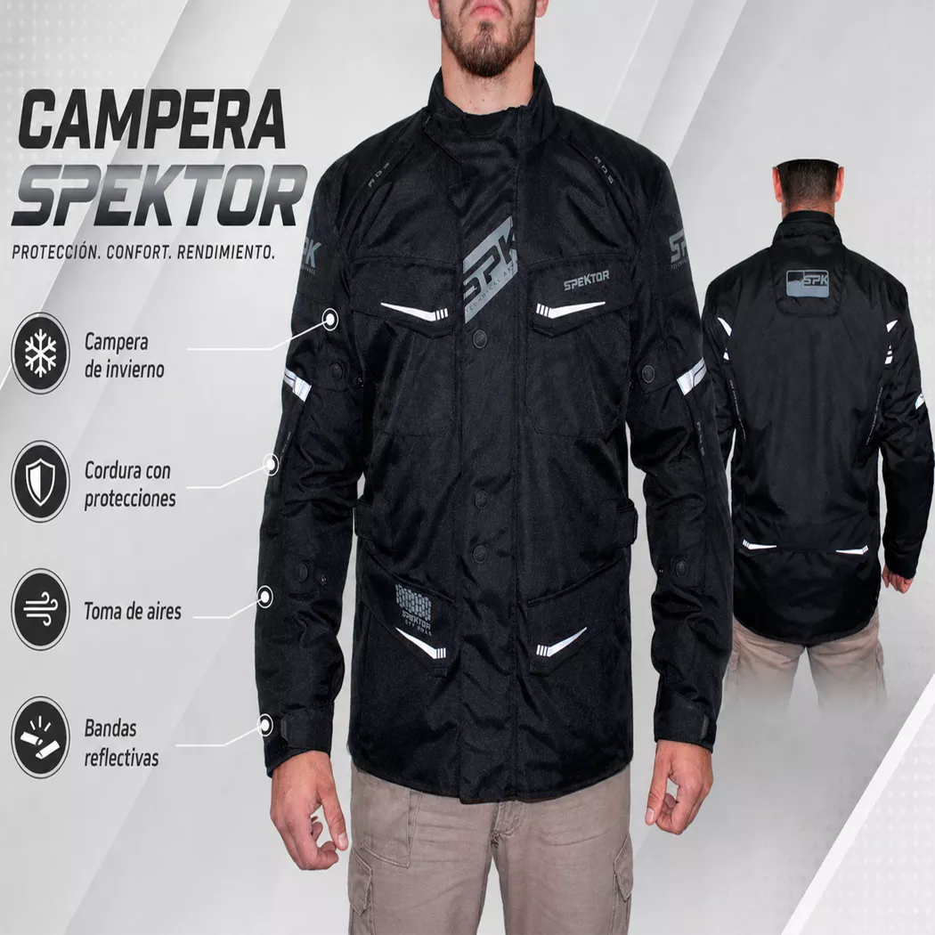 Campera de Invierno Spektor Nomad - Negra - Imagen 6